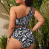 Nouveau maillot de bain de style Split Fat Lady avec un maillot de bain de bikini de grosse fille ajout et agrandis