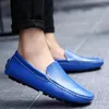 Freizeitschuhe echte Lederdesigner 38-47 Herren-Slipper Weiche Moccasins Luxus-Business-Boot für Männer Wohnungen Fahrkleid Fahrkleid