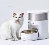 Kontroll Petkit Cat Dog Pets Smart Automatic Feeder Bowl App Control Fjärr Intelligent Matare 304 Rostfritt stål Bowl Pet