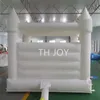 outdoor activities 10x8ft kids inflatable bouncer house jumping bouncy castle white house with ball pit for birthday party