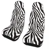 Siedzisko samochodowe obejmują wzór zwierząt Zebra Universal Cover Protector Wewnętrzne Akcesoria Women Mat Poliester Rybołówstwo