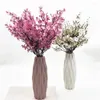 Decorative Flowers Gypsophila Silk Peach Blossom Bouquet Artificial 5 Forks 7 Color Small Plants Bunches Bonsai For Home Wedding Decoration