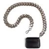 Väska asds-ladies handväska tjock metallkedja axel mini mynt handväska messenger kvinnlig liten svart