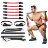 Yoga CrossFit Resistance Bands Pilates Stick Gym Exercício Muscle Power Tension Tension Pilates Bar Home Workout Equipamento de fitness 240407