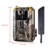 Камеры HC900LTE 4G Hunting Trail Camera 20MP 1080p Фото -ловушки 0,3 с мм/SMS/SMTP/FTP.