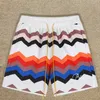 Gestreepte kleuren shorts mannen vrouwen beste kwaliteit drawstring shorts