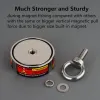 Accessories Doulbe Sided Strong Neodymium Round Magnet Set 500kg Combined Fishing Detecting Metal Outdoor Underwater Adventure