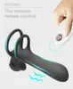 Couple vibrateur coq de pénis anneau éloigné cockring pâte stimulateur de vagin g masseur spot masturbation toys pour hommes femmes 240409