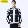 Motorcycle Apparel Summer Breathable Jacket Windproof Outdoor Riding Protective Gear Clothing Men Removable