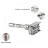 Blades Safety Razor Manual Razor for Men Regolable 19 rasatura rasatura con custodia