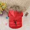 Hundekleidung winddichtes Haustier warm gepolstert Down Hoodie Snowsuit Mantel kleine Jacke Mode Winterkleidung für Welpen Chihuahua Yorkie