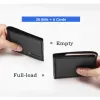 Wallets BISON DENIM 100% Cow Leather Small Wallet Men Bifold Credit Card Holder Wallet RFID Blocking Purse Best Gift Male Pocket Bag