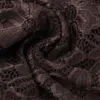 Jitonglian Ladies Vintage Bronze Luxry Lace Damskie koszule plus rozmiar 6xl 7xl 8xl Długie rękawie jesienne topy tunikowe W132 240419