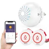 Control Singcall Tuya Wi -Fi Smart Home SOS Emergency Wireless Caregiver System для стариков 2 передатчики 1 Плагин приемник