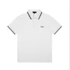 Italia 2024 Camisas de polo de lujo para hombres Summer Fashion Fashions Diseñador Polos camisas para hombres Diseñador de bordado Camas de manga corta#184