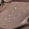Pendants Orsa Jewels Elegant Heart 4A CZ PENDANT Collier 925 Bijoux d'anniversaire de perle naturel en argent sterling pour les femmes GPN66