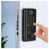 Contrôle TTLOCK Smart Door Lock Bluetooth APPRESSION PROPRES POURNAGE CARDE BIOMETRIQUE Mot de passe Smart Deadbolt Locks Entrée sans clé pour appartement à domicile