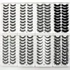 VISOFREE 3510 pares de pestañas postizas naturales de pestañas falsas de maquillaje largo 3D Mink Extensión Eyelash para belleza 240420