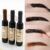 Enhancers Peel Off Eyebrow Tattoo Gel Black Brown Gray Red Wine Tattoo Brow Gel Tint Eyebrow Dye Glue Waterproof Lasting Eye Brow Tattoo