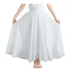 Jupes Femmes Long jupe élastique haute taille tulle a-line style fée grand ourlet femelle 2024