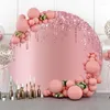 Party Decoration Round Solid Color Spot Sequins Birthday Pozone Anpassade bakgrund Bright Children's Wall Backdrops Supplies