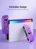 Cases Protective Case Compatible with Nintendo Switch OLED,Switch NS Console and JoyCons, Switch can be Inserted in Dock with Shell