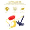 Accessories Kayak Anchor Metal Folding Aluminum Alloy Raft Inflatable Boat Fishing Accessories