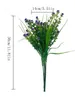 Flores decorativas 1 Bunch Artificial Baby's Breath Greetery Fawer Greandery Plants para la oficina de la oficina del jardín interno exterior de la casa decoración de la boda