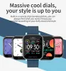 Polsbandjes voor Xiaomi 12 Pro Mi 10s 11 Redmi K50 Note 11 Pro Smart Watch Monitoring van lichaamstemperatuur weer hartslag sport smartwatch