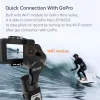 Brackets Hohem Isteady Pro 3 Cámara de acción Gimbal 3axis estabilizador de mano para GoPro 10/9/8/7 Insta360 One R DJI OSMO Acción