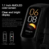 Wristbands For Xiaomi Phone Smart Bracelet AMOLED Screen Blood Oxygen Fitness Tracker 3ATM Waterproof Sport Smart Band 7 for Android IOS