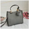 Bag Women Shoulder Handbags Bags Designer High-grade Scrub Leather Messenger Hairball