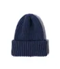 Winter Silk Satin Lined Beanie Hats Women Men Unisex Thick Chunky Cap Striped Warm Soft High Quality Cashmere Knitted Beanie Hat J8712861