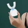 Heads 360 grader U -formad elektrisk tandborste Intelligent automatisk ultraljud tandborste USB laddningsbar tandblekning rengöring