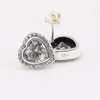Stud Ohrringe Authentic 925 Sterling Silver Rose Sparkling Love Fashion für Frauen Geschenk DIY Juwely