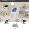 Plugs 16a Gsm Temperature Controller Socket Power Off Alarm Home Smart Relay Switch Intelligent Sms Outlet Remote Control Gate Opener