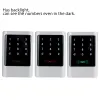 Control IP65 Waterproof RFID Keypad Access Control Panel Touch Metal Board 125KHz/13.56MHz Smart Reader For Door Access Control System