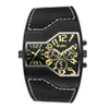 Oulm New Watchs Men Brand Luxury Brand Multiple Time Frid