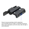 SCOPES OHHUNT QD Autolock Quick Release Mount Adapter Metal Compact Mount Fit Hunting Red Dot Scope 21mm Picatinny Base