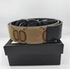 Ceinture de luxe Femmes Hommes Couiner Descente des ceintures Largeur de 3,8 cm de créateur de concepteur Black Brown Gold Letters