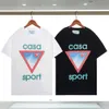 Fashion T-shirt Men Femmes Designers T-shirts Tees Vêtements Tops Man S Casual Coffre Shirt Luxury Clothing Street Shorts Corloge de manches Casablanc Tshirts 947