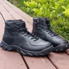 Cycling Shoes Tactical Boots Men Women Outdoor Army Military Climbing Hiking Breathable Mid-top Men's Desert Combat