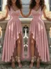 Urban Sexy Dresses Sexy Womens Elegant Pink Cocktail Party Evening Dress Fashion Graduation Dress Luxury Formal Occasion Bridesmaid Dress Y240420