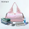 Shoulder Bags Women Dance Crossbody Bag Large Capacity Pearlescent Fitness Waterproof Dry Wet Separation Leisure Exercise Gym