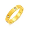 Créateur de diamants tendance model six carter même ring bijou simple oo6x