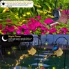 Lampe de douche étoilée en fer forgé creuse arrosage solaire de fée décoration de jardin de jardin décorations de pelouse 240411