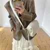 Torby na ramię Aigo 2024 Koreańska torba w wersji skórzana mini dla kobiet mody crossbody All-mecz Bolsos Mujer Hobo