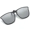 New TR Frame Fashionable Polarized Sunglasses, Large Frame, Men's and Women's Myopia Clip Style Sunglasses