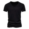 أزياء رجال T Shirt S5XL Coll Color Pure Cotton Shortsleeved Top 9 Colour