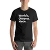 Camisetas para hombres para hombres El mundo de la sobrina Ok World World Camiseta Camisetas personalizadas de verano para hombres